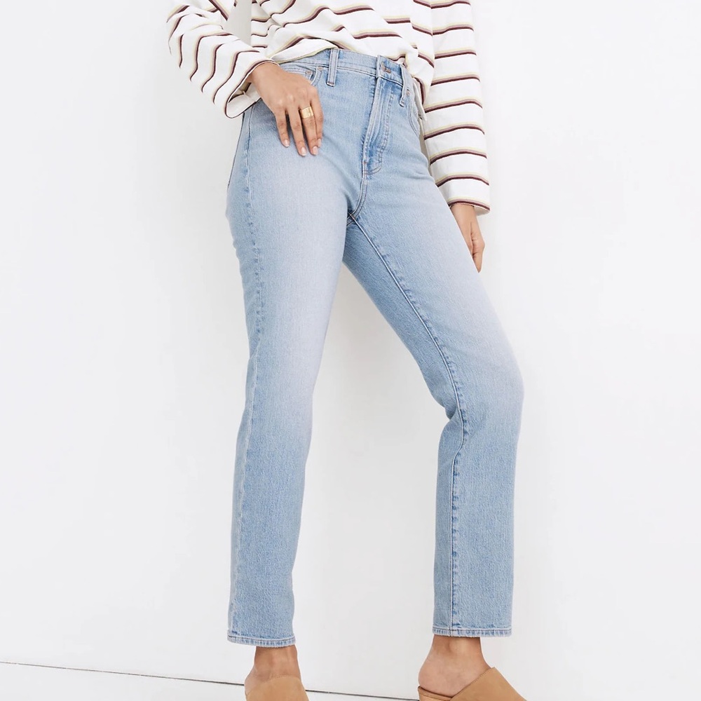 Madewell The Perfect Vintage Jeans in Fiore Wash High Rise